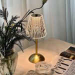 آباژور کریستالی شارژی