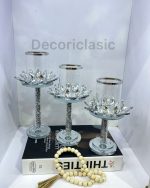 جاشمعی سه سایز کریستال کد ۵۵۸۳