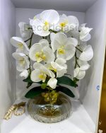 گل و گلدان ارکیده چرم ( درجه یک) کد۵۷۰۴