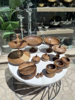 ست پذیرایی چوب گردو ۲۱ پارچه کد ۰۰۵۷۴۲