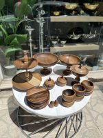 ست پذیرایی چوب گردو ۲۱ پارچه کد ۰۰۵۷۴۲ - Image 2