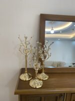 جاشمعی سه سایز کریستالی کد 723 - Image 2