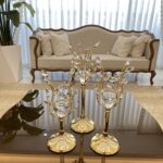 جاشمعی سه سایز کریستالی کد 723